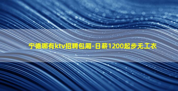 葫芦岛夜场招聘